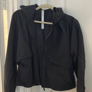 Lululemon Black Hooded Jacket